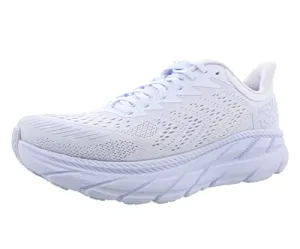 1110508 HOKA ONE ONE MEN'S CLIFTON 7 White/White Size 14 - Like New