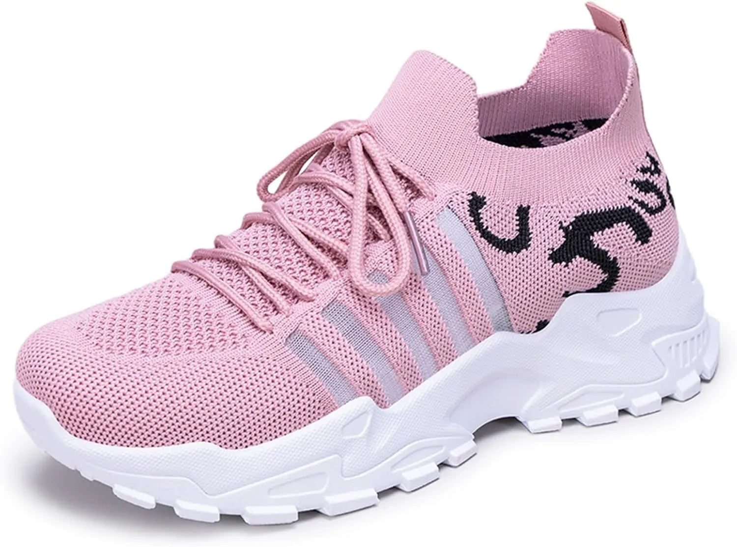 Athletic Shoes for Women Platform Breathable Mesh Sneakers Casual Comfortable Non Slip Summer Walking Sport Shoes