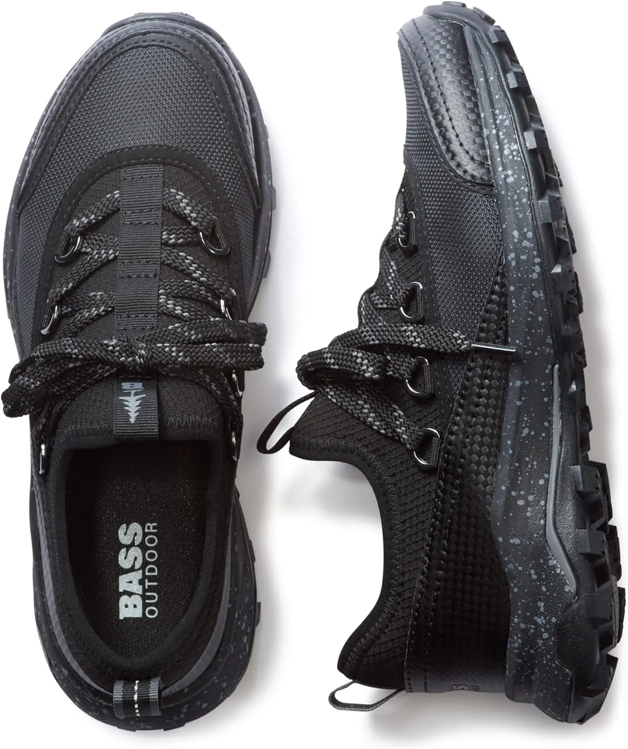 BASS OUTDOOR Women's Trek Ultralite Hiking Shoes  Lace-up Trail Sneakers