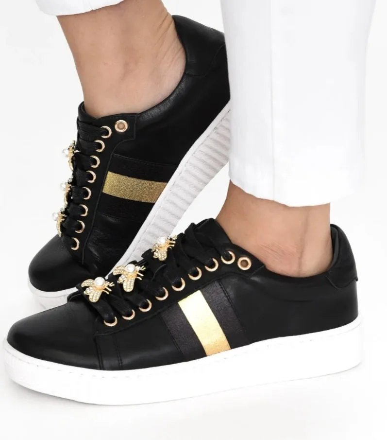 Bee Sneaker -Black
