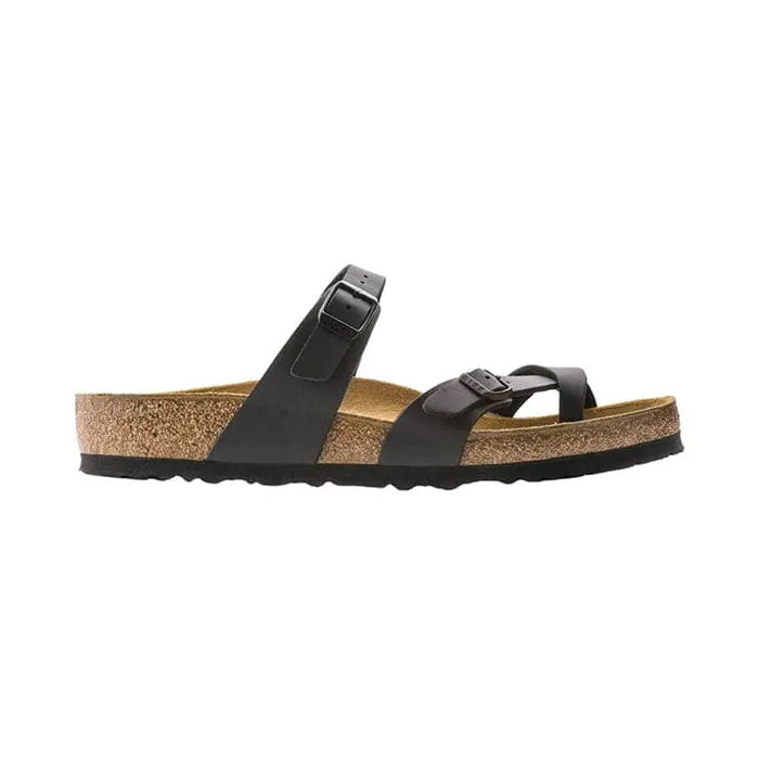 Birkenstock Mayari Sandals- Black Birko-Flor