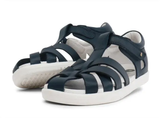 Bobux IW Navy Tropicana Close Toe Sandal