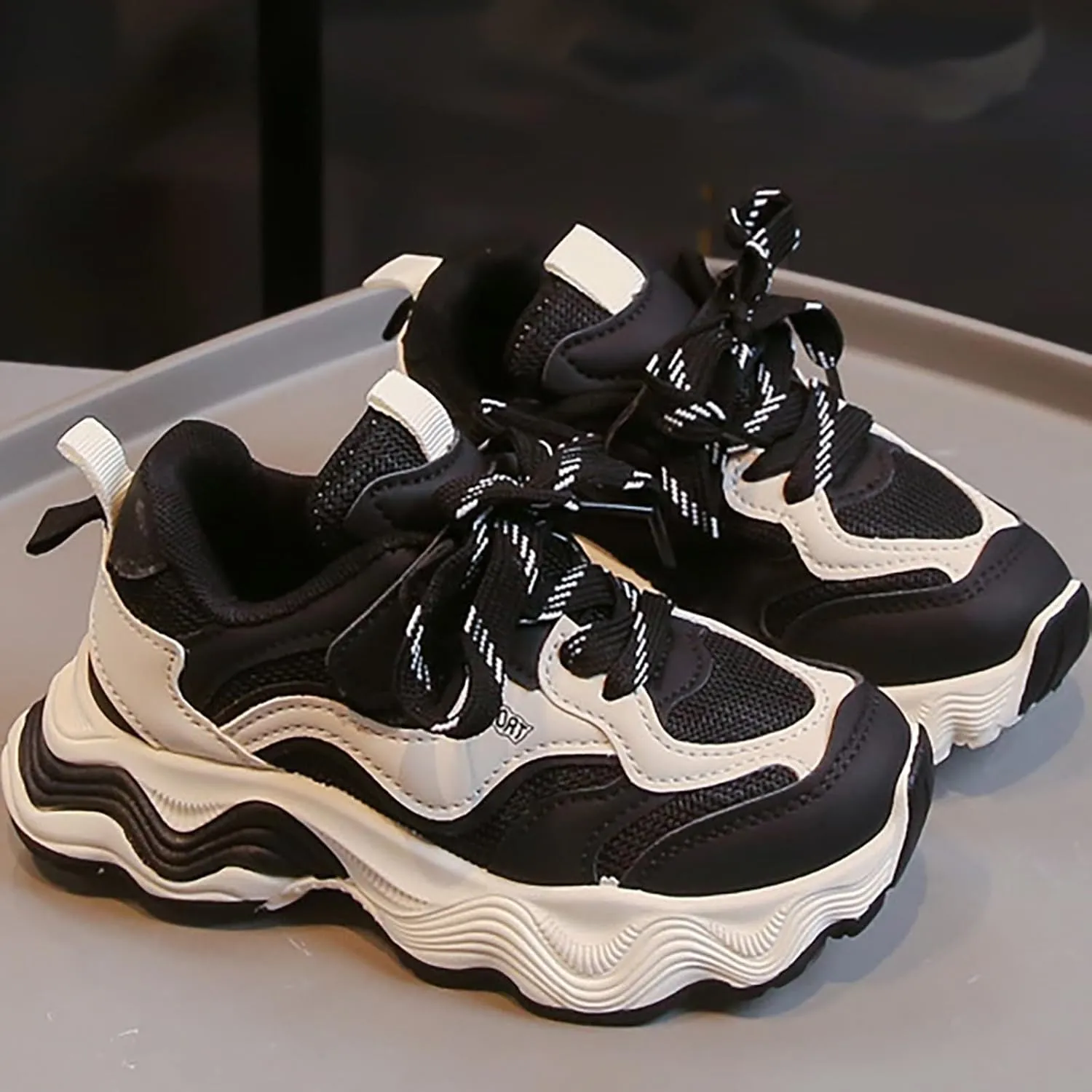 Boys Girls Shoes Toddler Kids Sneakers Lightweight Breathable Tennis Athletic Running Shoes for Little Kid/Big Kid