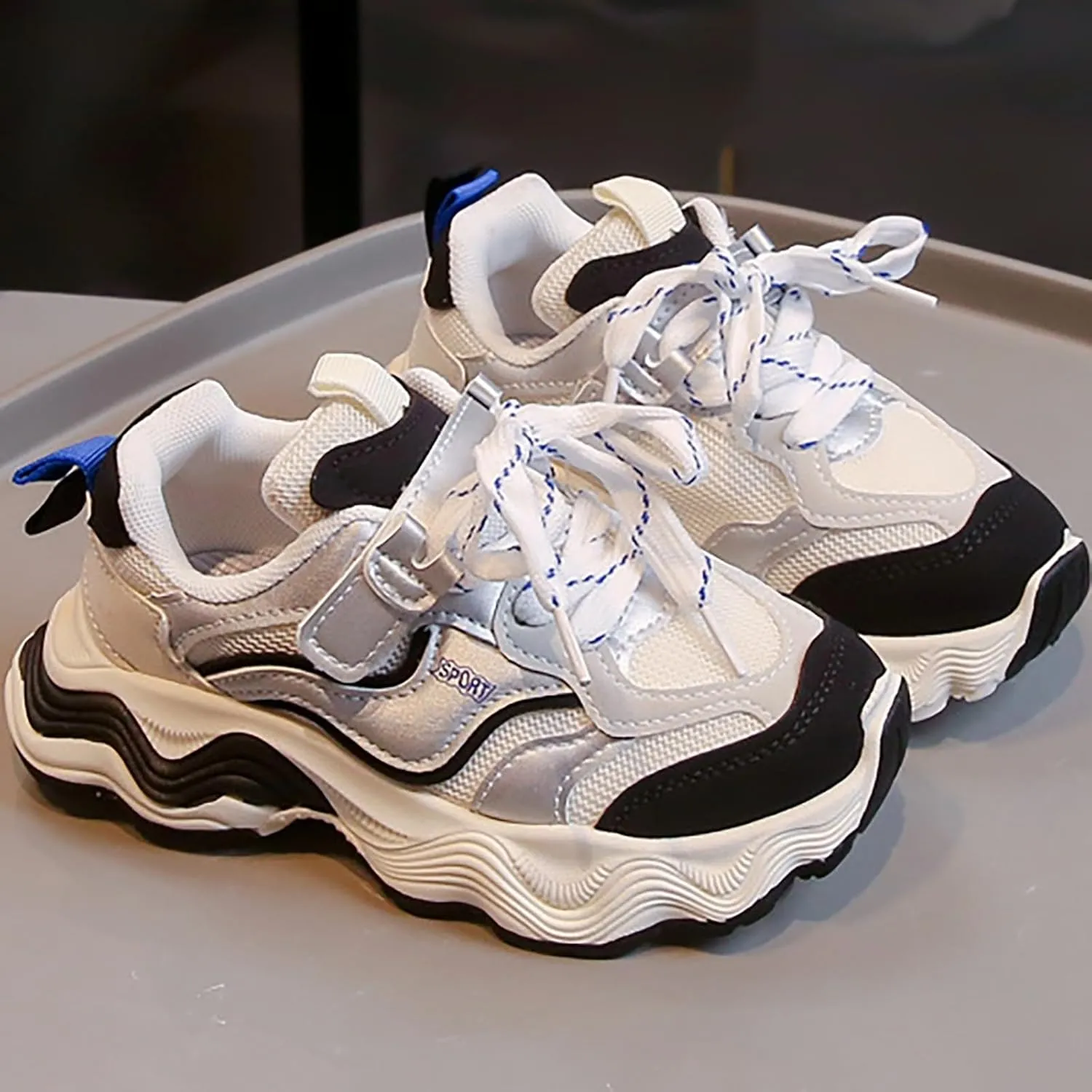 Boys Girls Shoes Toddler Kids Sneakers Lightweight Breathable Tennis Athletic Running Shoes for Little Kid/Big Kid