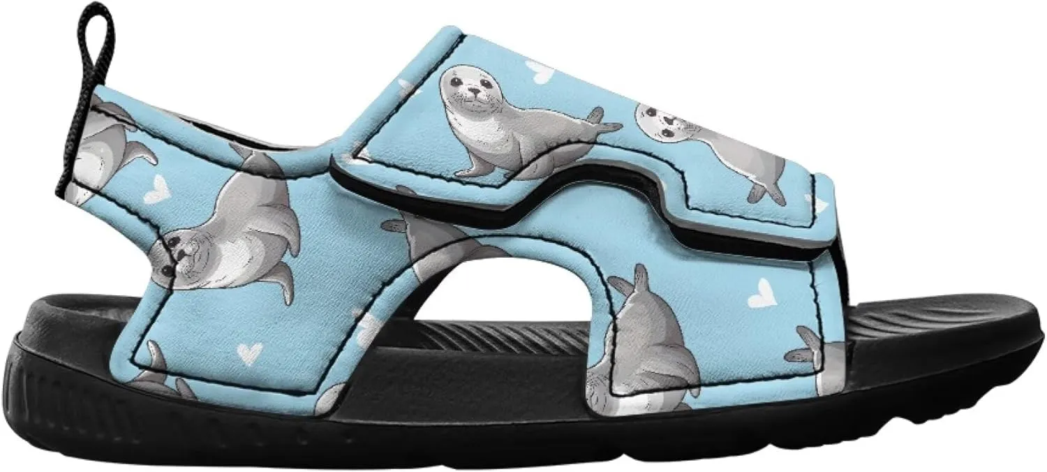 Boys Sandals Open Toe Toddler Sandals Boys Adjustable Little Big Kids