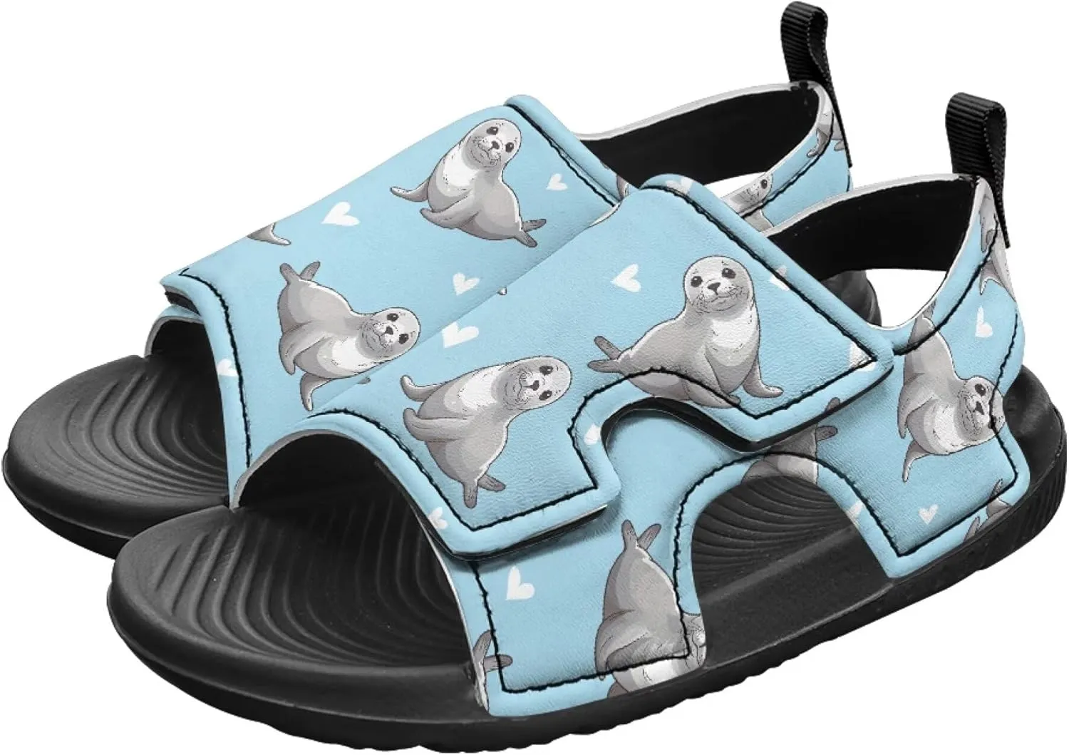 Boys Sandals Open Toe Toddler Sandals Boys Adjustable Little Big Kids