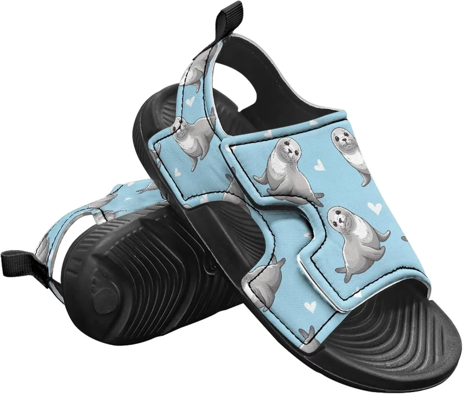 Boys Sandals Open Toe Toddler Sandals Boys Adjustable Little Big Kids