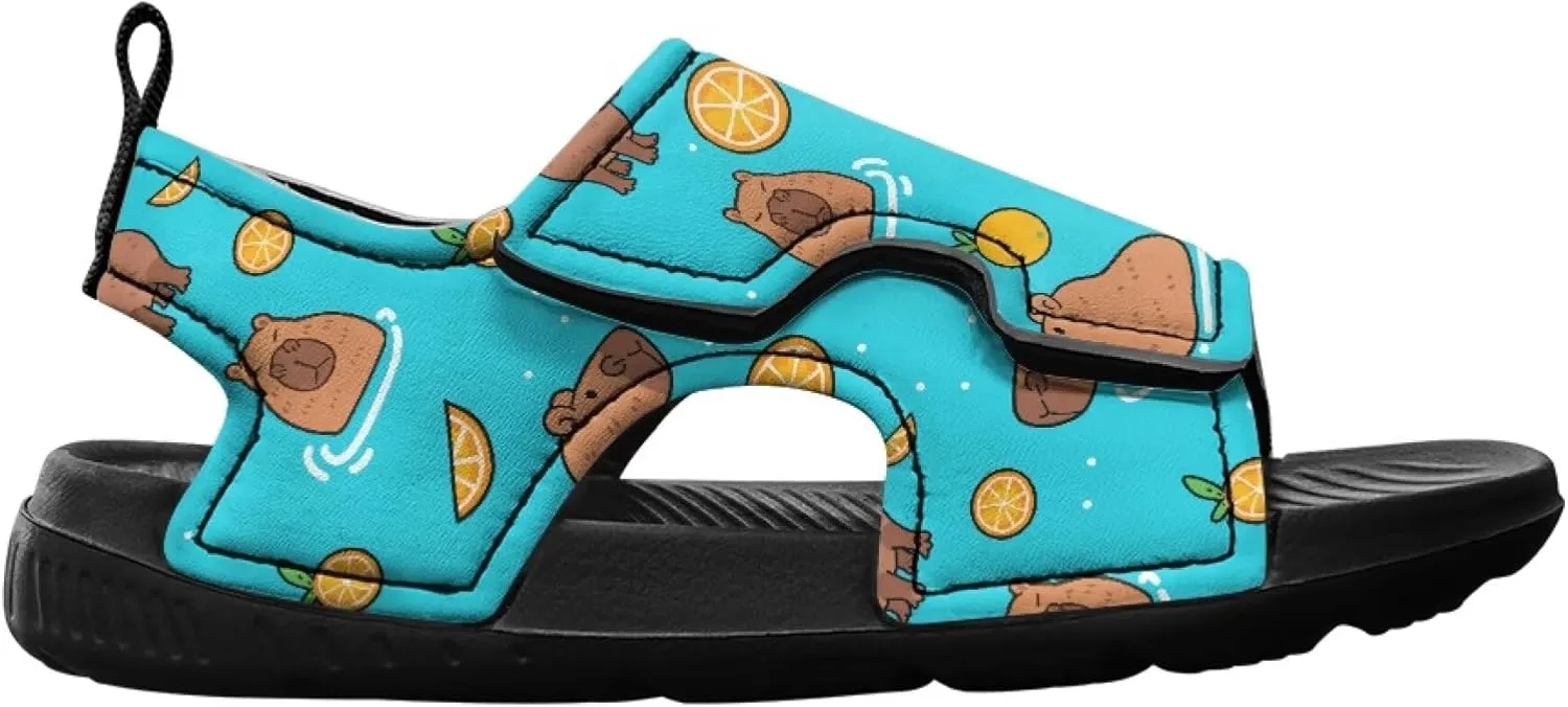 Boys Sandals Open Toe Toddler Sandals Boys Adjustable Little Big Kids