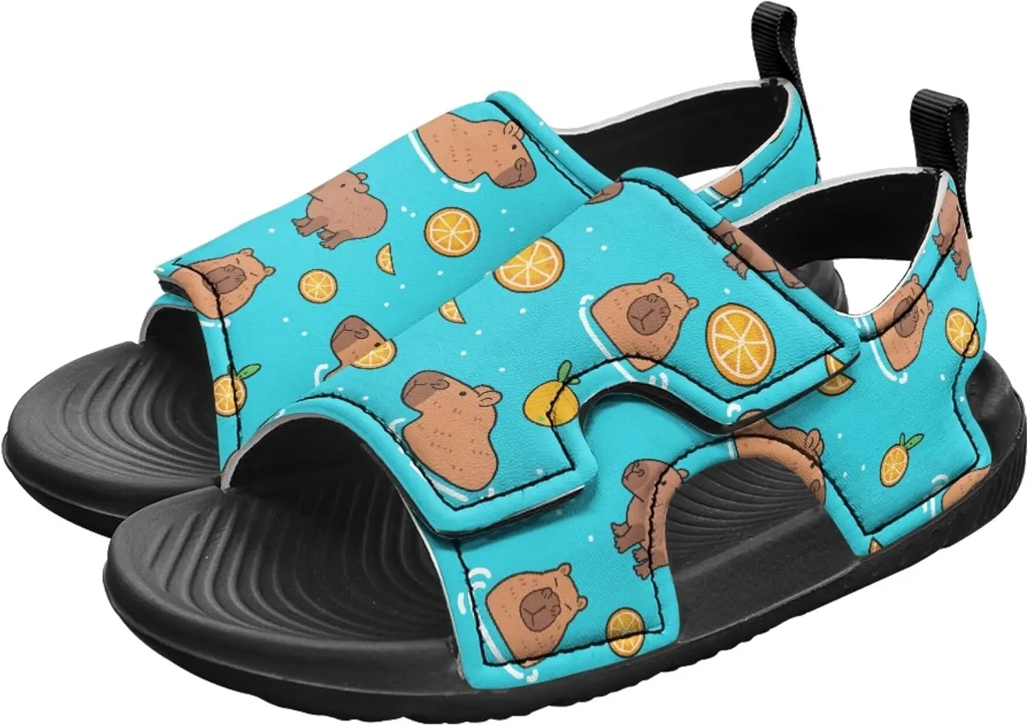 Boys Sandals Open Toe Toddler Sandals Boys Adjustable Little Big Kids