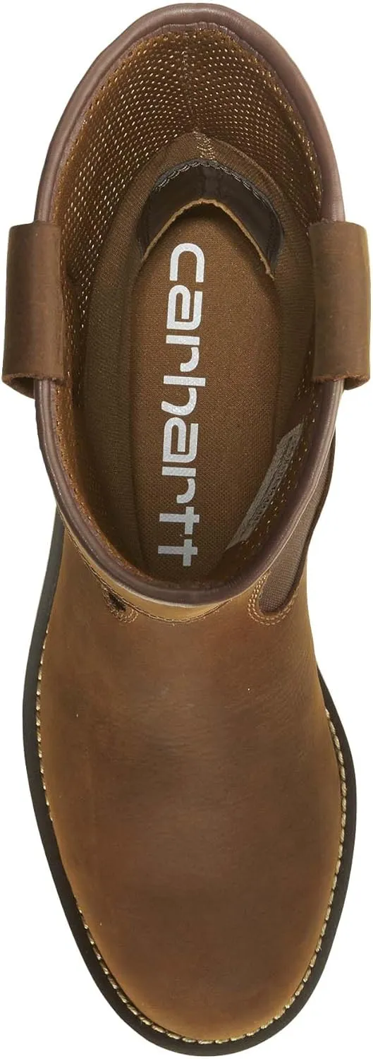 Carhartt Men's 10" Waterproof Steel Toe Wellington Wedge Boot