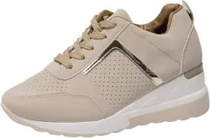 Cathalem Sneakers for Women Slip On Walking Shoes with Arch Support Running Sneakers Non Slip Breathable Tennis Shoes
