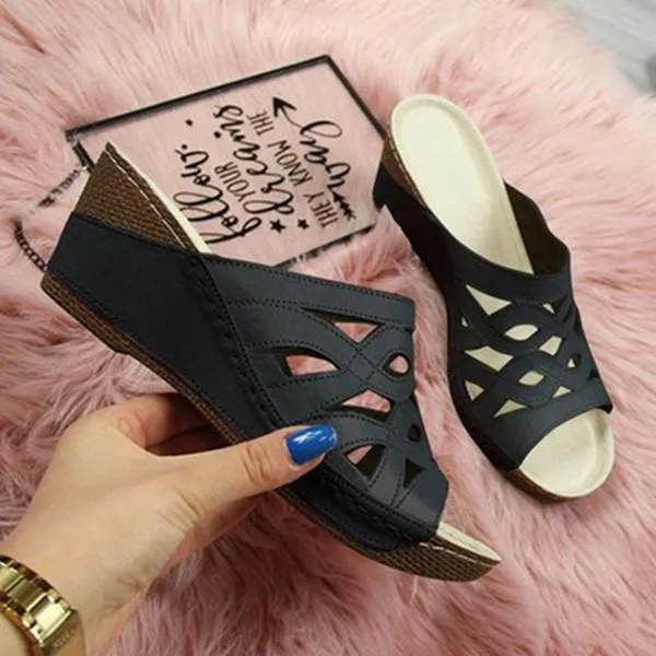 Comfortable and Stylish Wedge Casual Sandals
