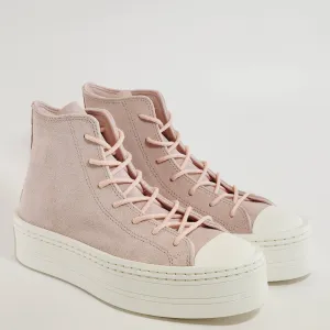 Converse CTAS Hi Modern Lift Mono Suede Women's Platform Sneaker A04663C NWT
