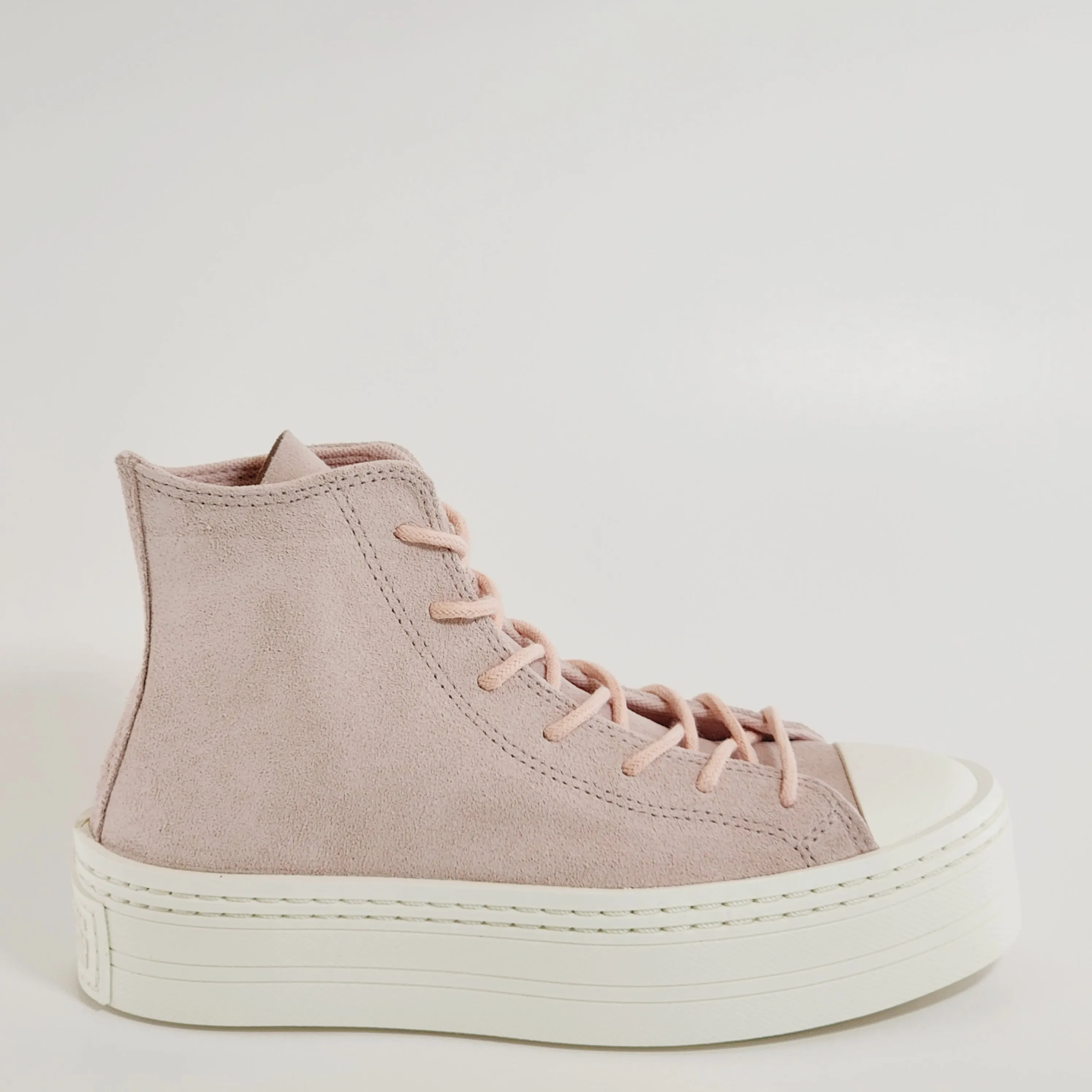 Converse CTAS Hi Modern Lift Mono Suede Women's Platform Sneaker A04663C NWT
