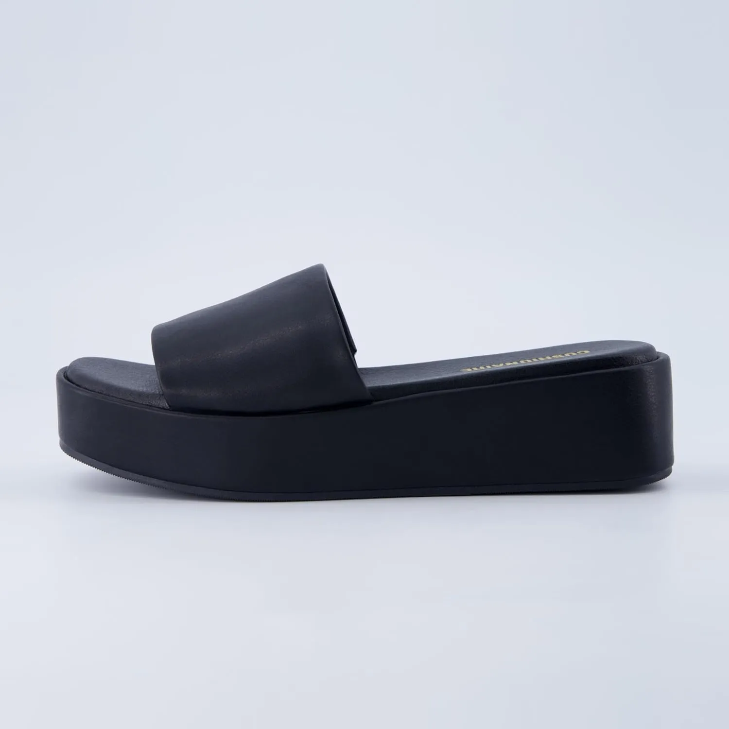CUSHIONAIRE KUDOS Womens Platform Sandals  Wedge Sandals for Women, Comfortable Slip-On Shoes, Dressy Summer Sandals with Cushioned Footbed