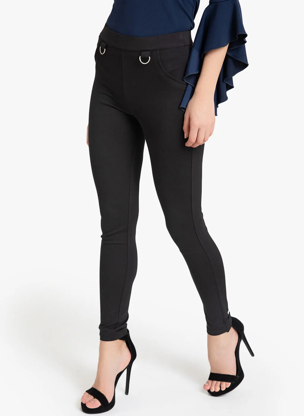 D Ring Detailed Jegging