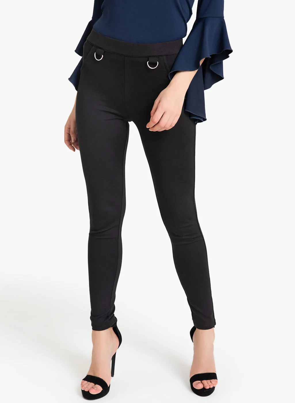 D Ring Detailed Jegging