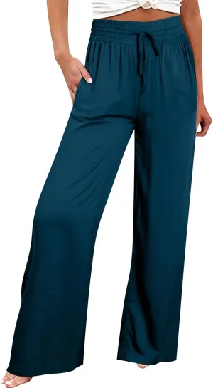 Fashion Pants for Women Casual Gradient Print Bottom Sweatpants Pockets High Waist Sporty Gym Womens Plus Size Pants