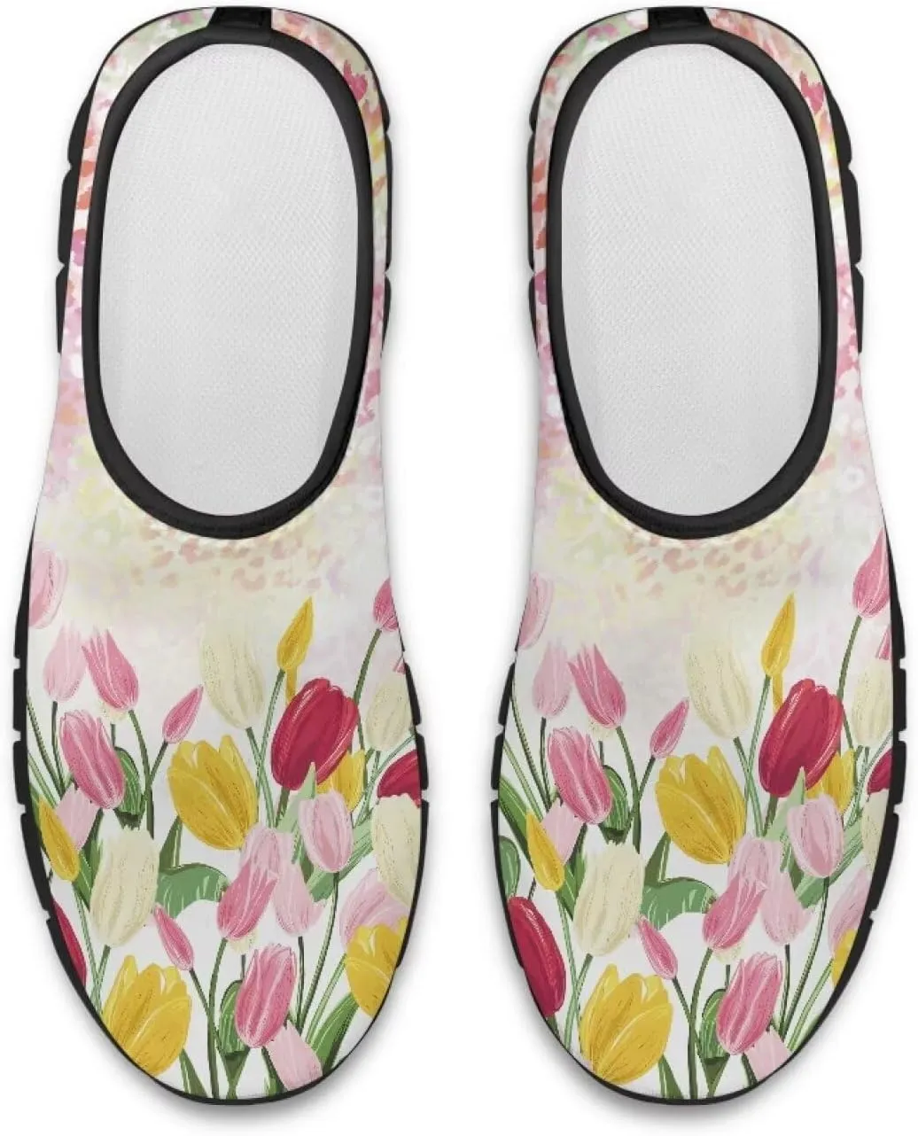 Fashion Sneakers for Women Lightweight Walking Casual Slip Ons Comfortable Art Painted Soft Athletic Travel Shoes for Ladies Festival Serise US Size 5.5-11.5