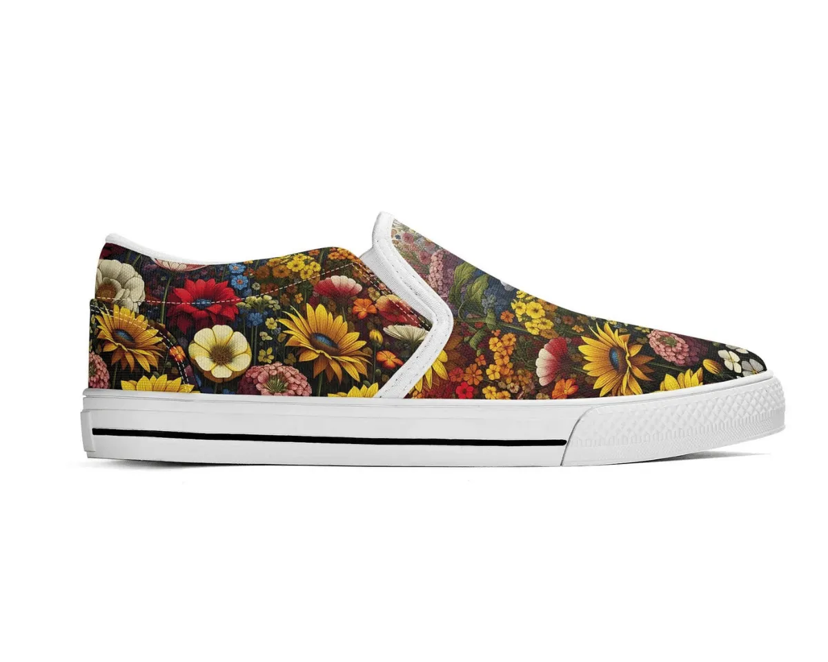 Flora Fest Slip-Ons