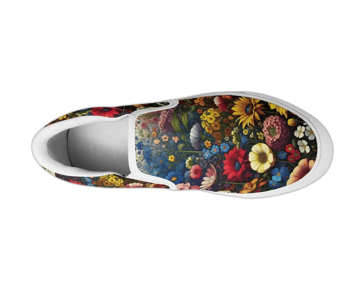 Flora Fest Slip-Ons