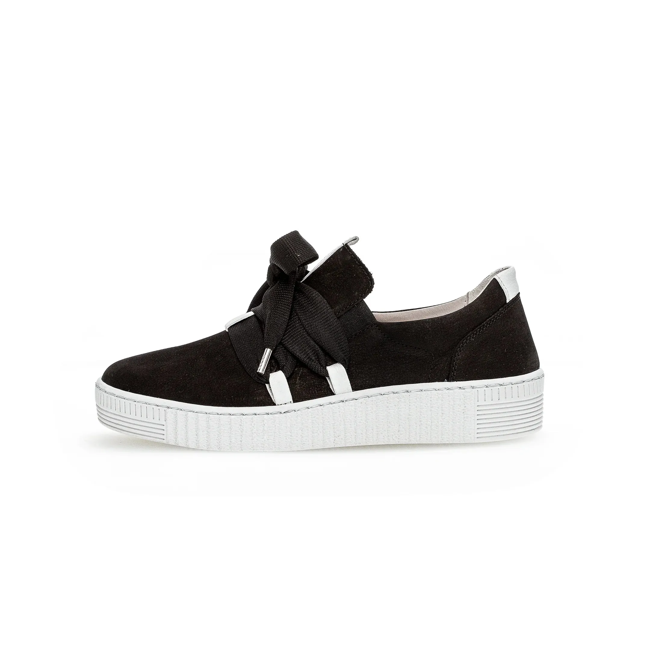 Gabor Bow Sneaker  63.333.17  Black/White (Ice)