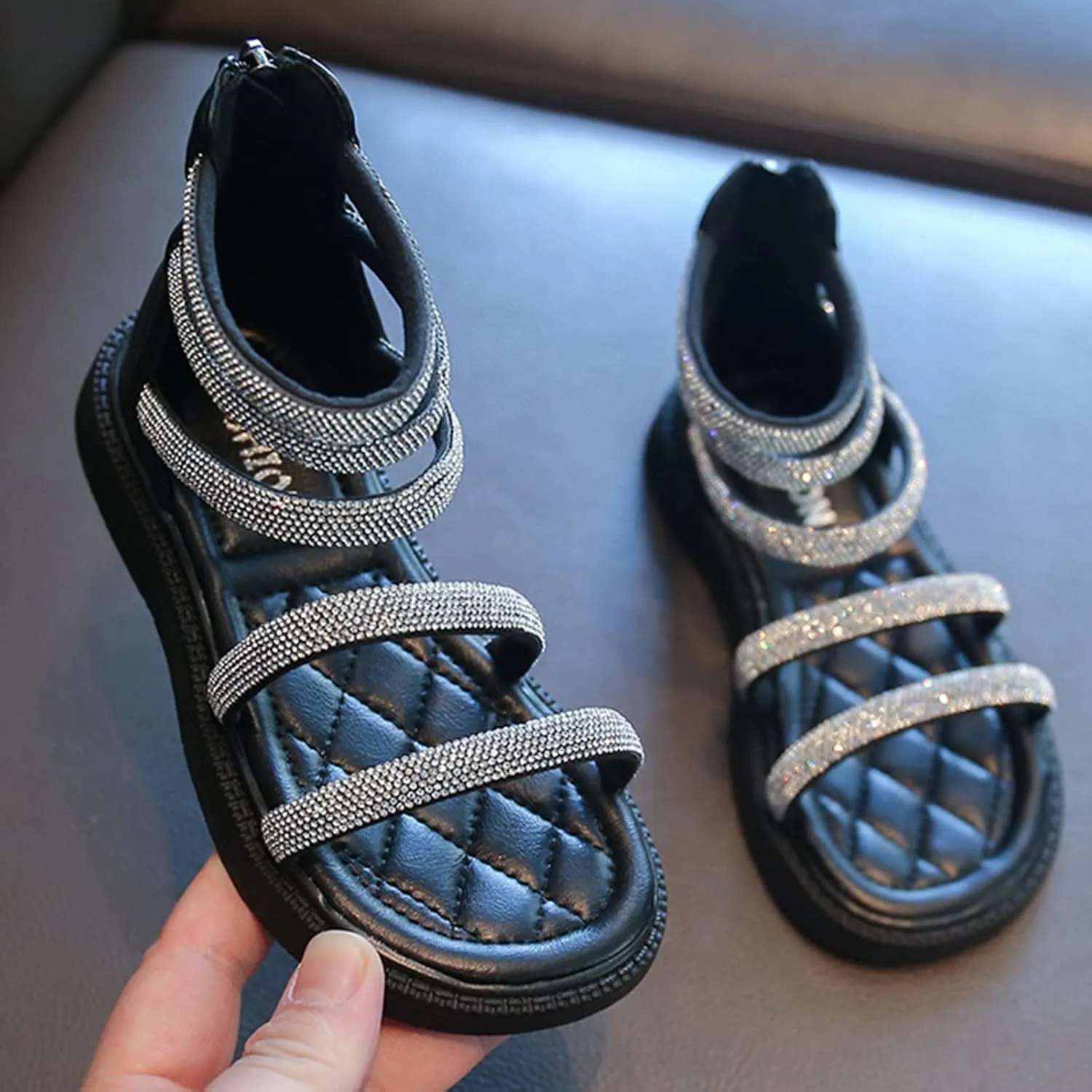 Girl Shoes Summer New Children Dress Shoes Casual Shoe Girls Soft Bottom Open Toe Sandals Toddler Slippers Girls