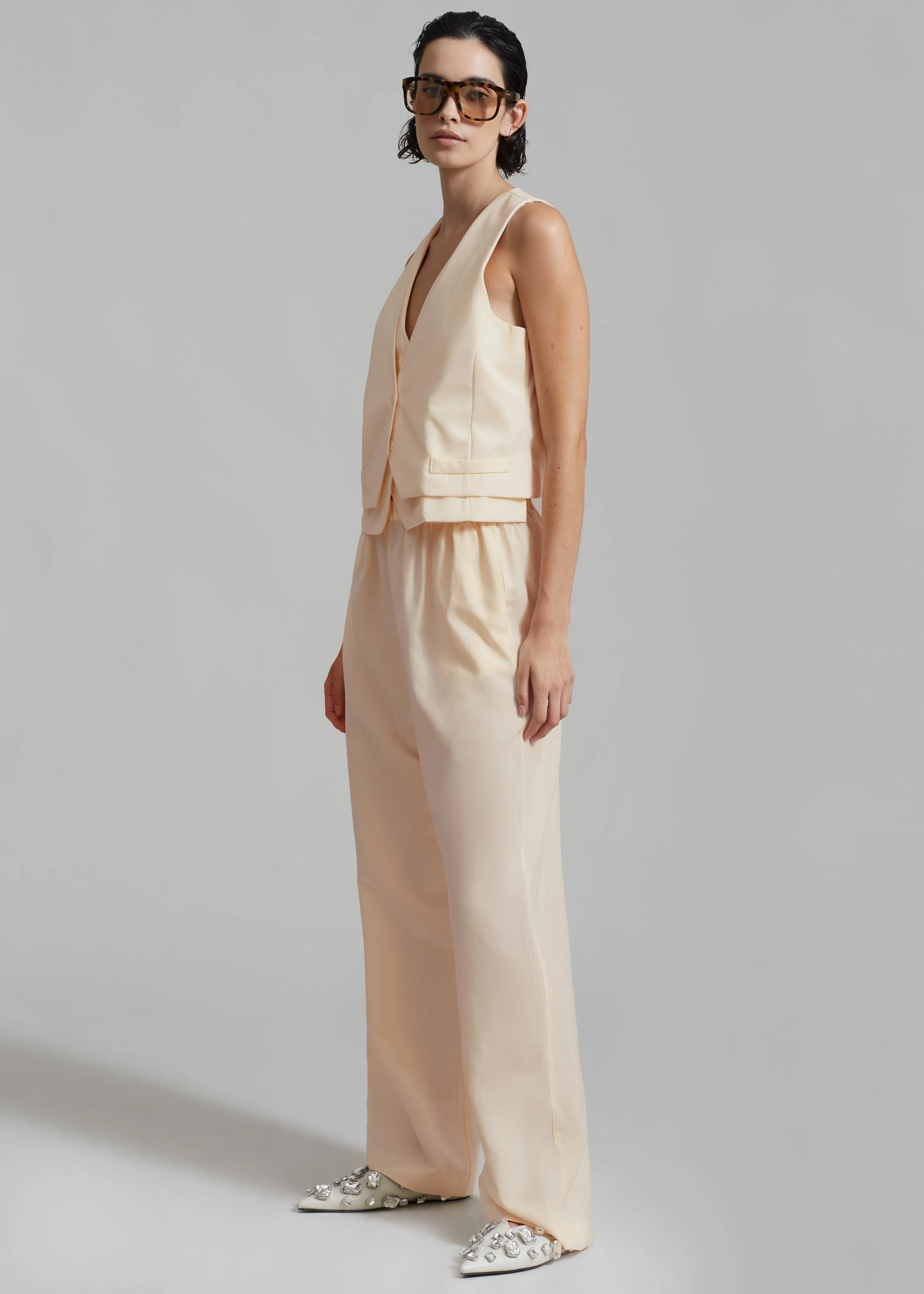 Greer Pants - Cream