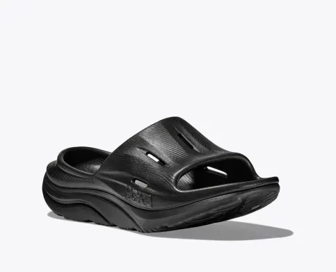 Hoka Unisex Ora Recovery Slides v3- Black