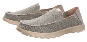 Kickback Mens Couch Vibe Slip On Canvas Shoes - Rocket Grey