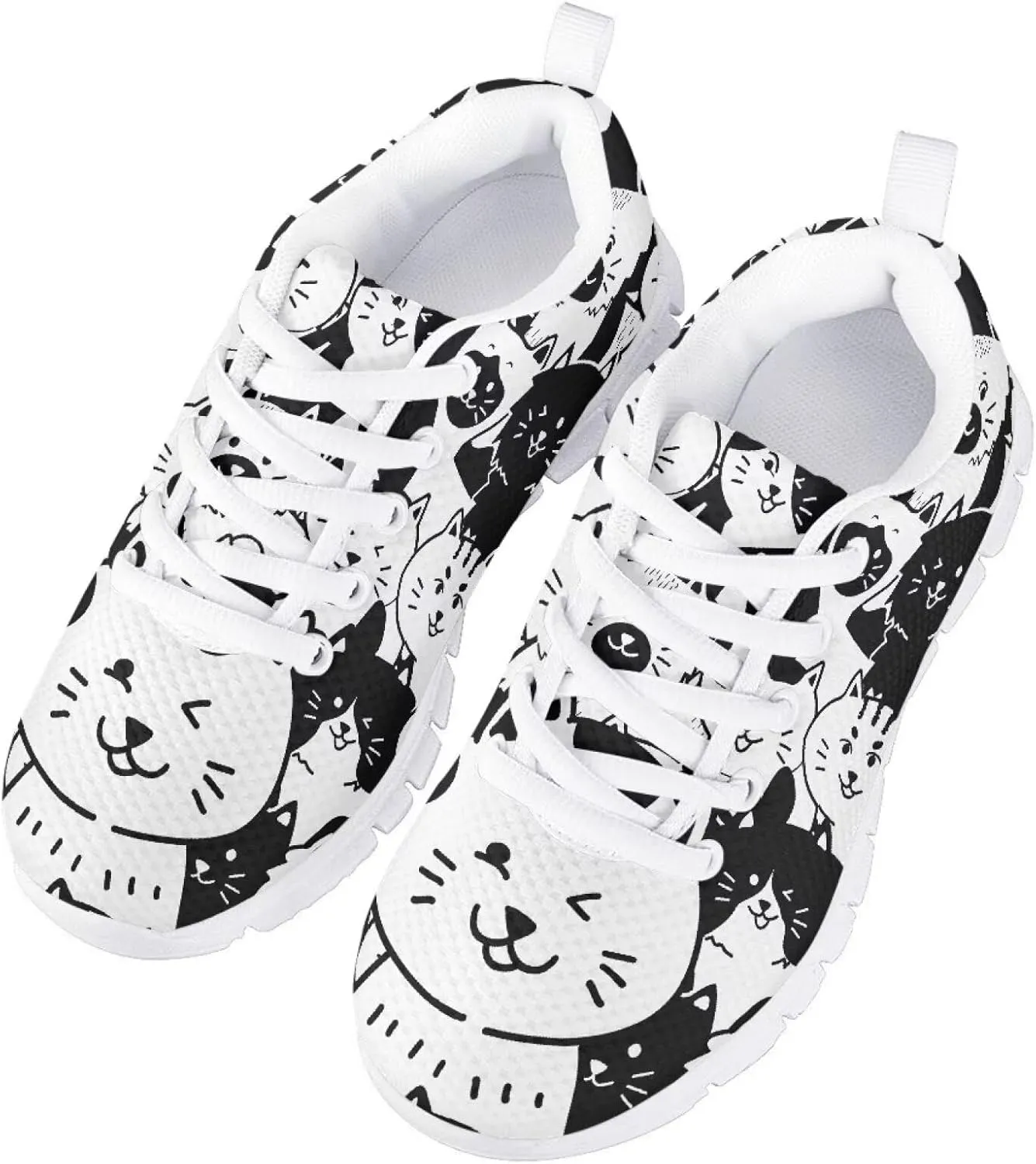 Kids Running Shoes for Girls Boys Breathable Non-Slip Mesh Sneakers