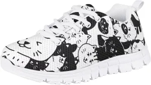 Kids Running Shoes for Girls Boys Breathable Non-Slip Mesh Sneakers