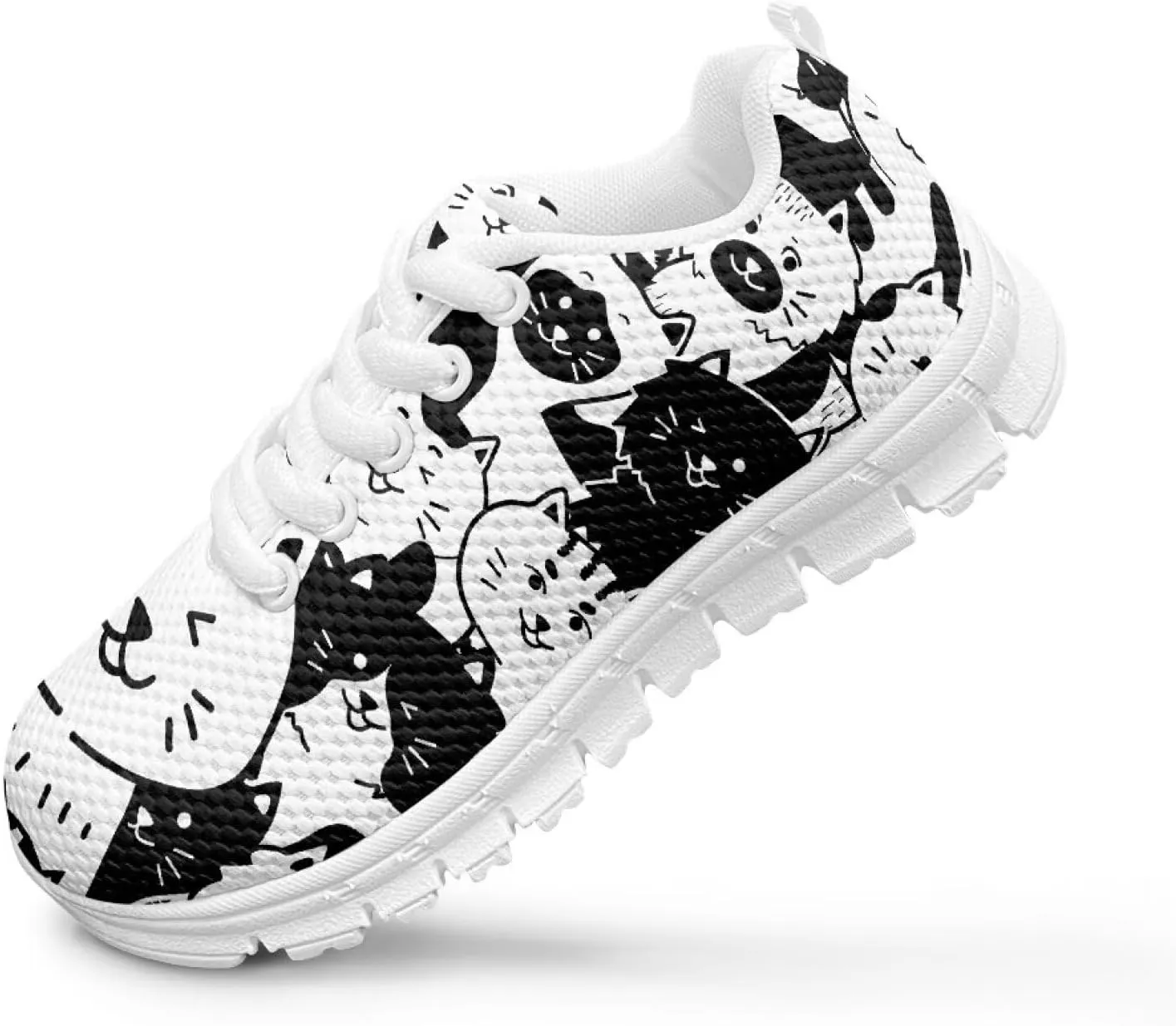 Kids Running Shoes for Girls Boys Breathable Non-Slip Mesh Sneakers