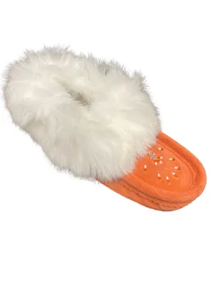 Ladies Moccasins - Coral