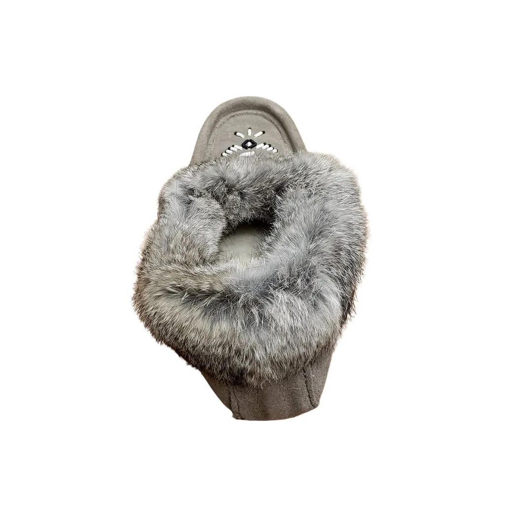 Ladies Moccasins - Grey
