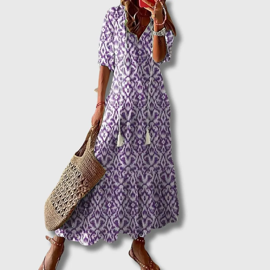 Lorena | Flattering and Comfortable Bohemian Dress