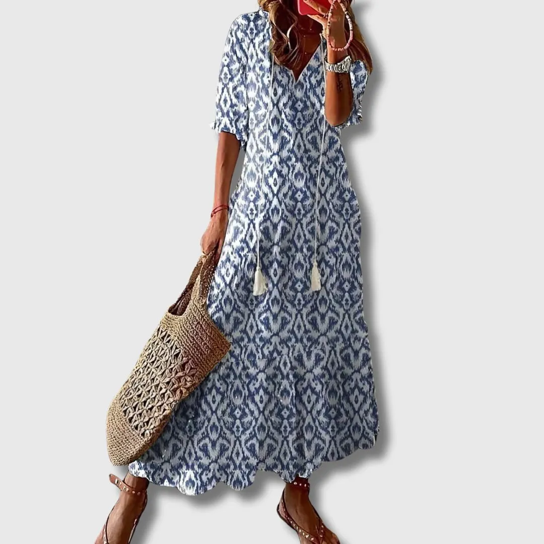 Lorena | Flattering and Comfortable Bohemian Dress