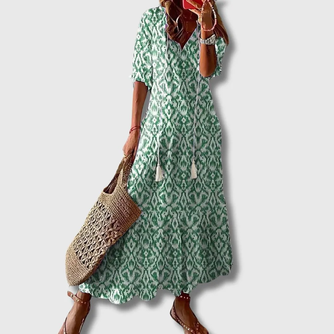 Lorena | Flattering and Comfortable Bohemian Dress