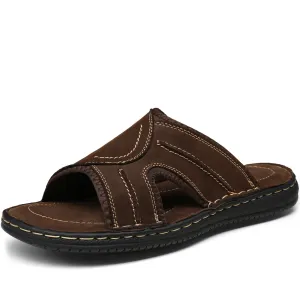 Men's Leather Outdoor Retro Sandals | JOUSEN