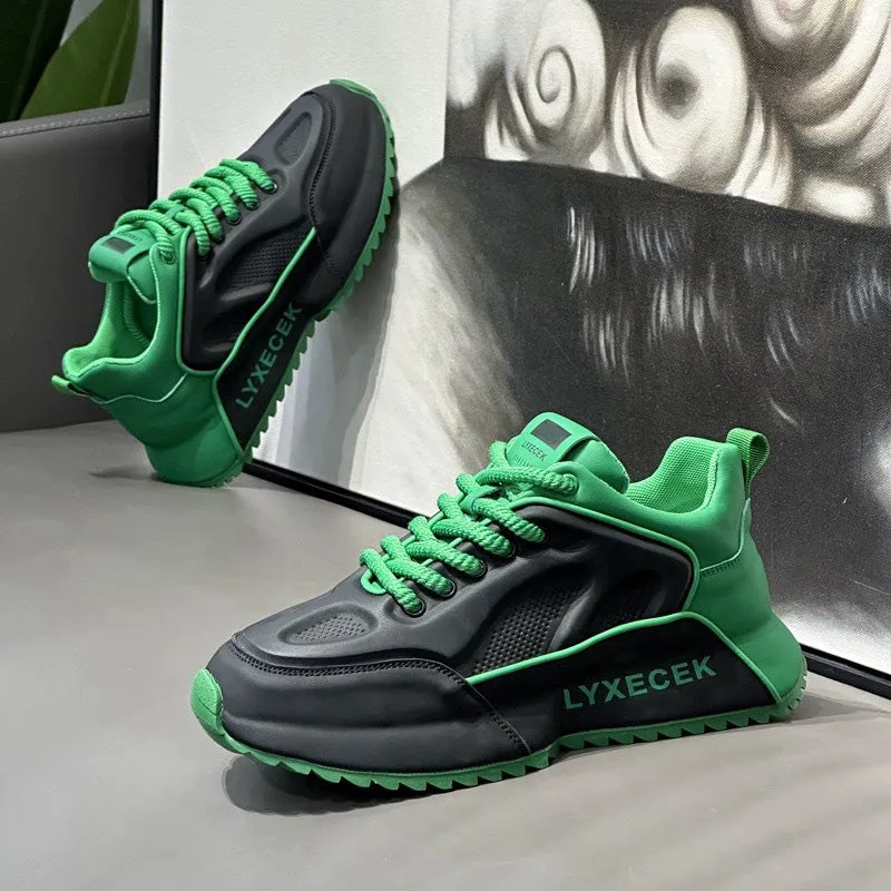 Men's Trendy Colour Block Chunky Shoes
