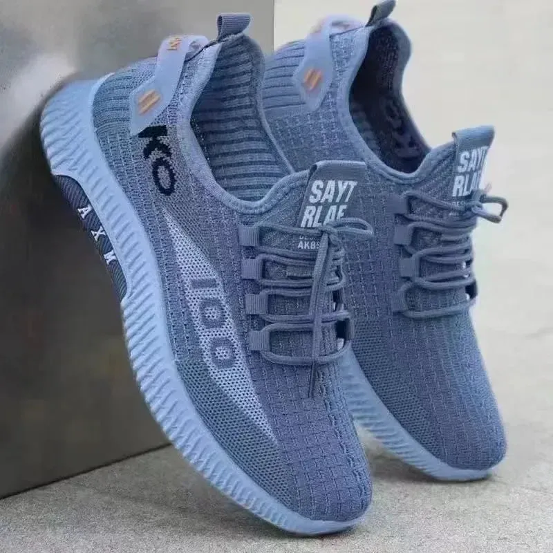 Mens Trendy Lightweight Mesh Sneakers  Breathable  Comfortable