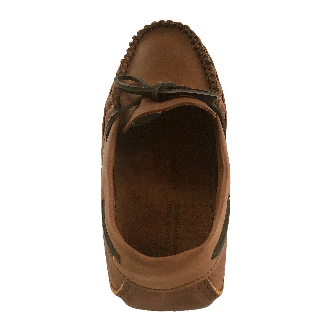 Men's Wide Leather Moccasins (Final Clerance - Size 9 ONLY)