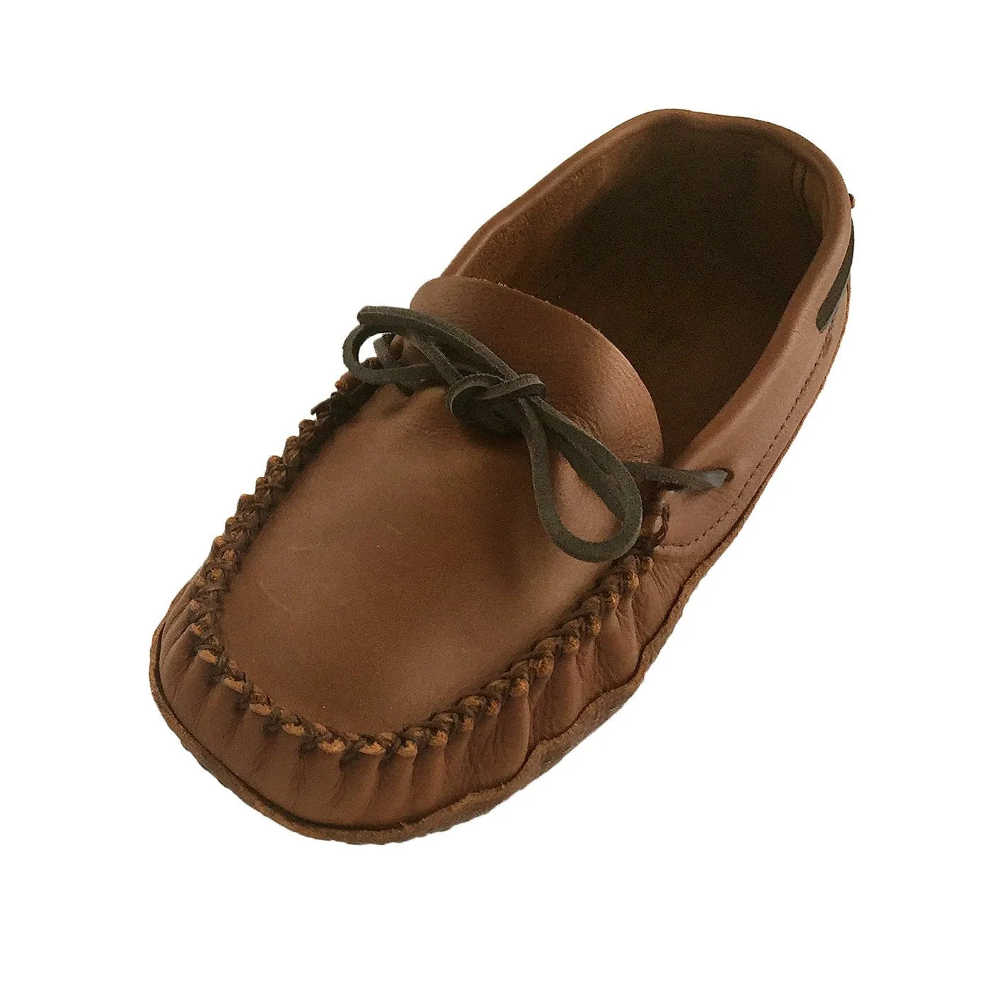 Men's Wide Leather Moccasins (Final Clerance - Size 9 ONLY)