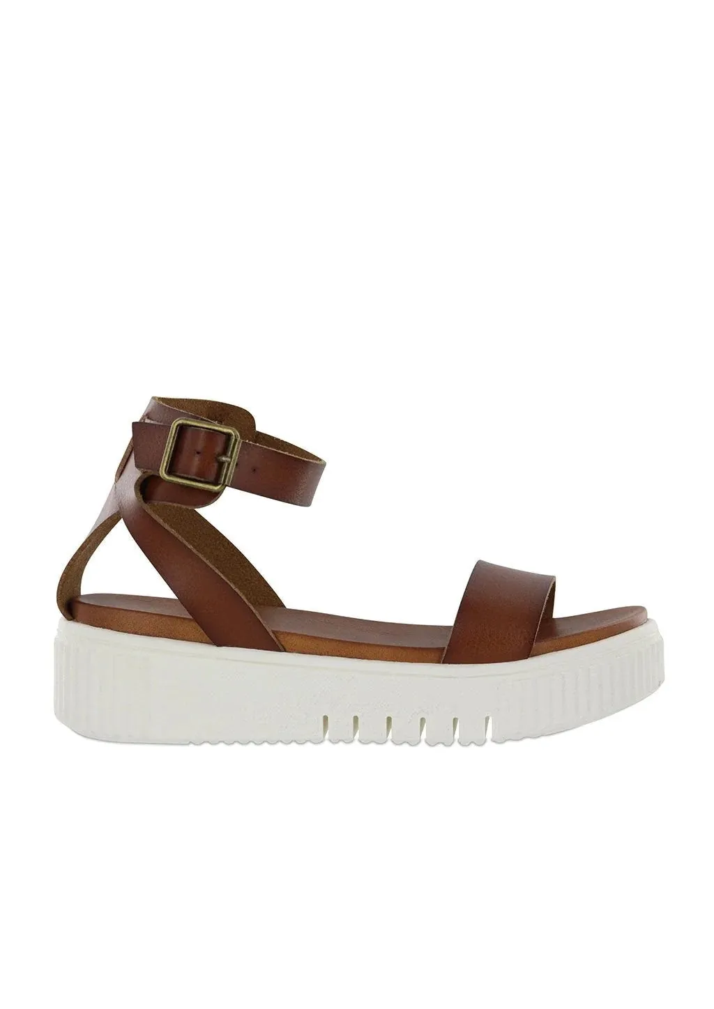 MIA Womens Lunna Platform Strappy Sandal