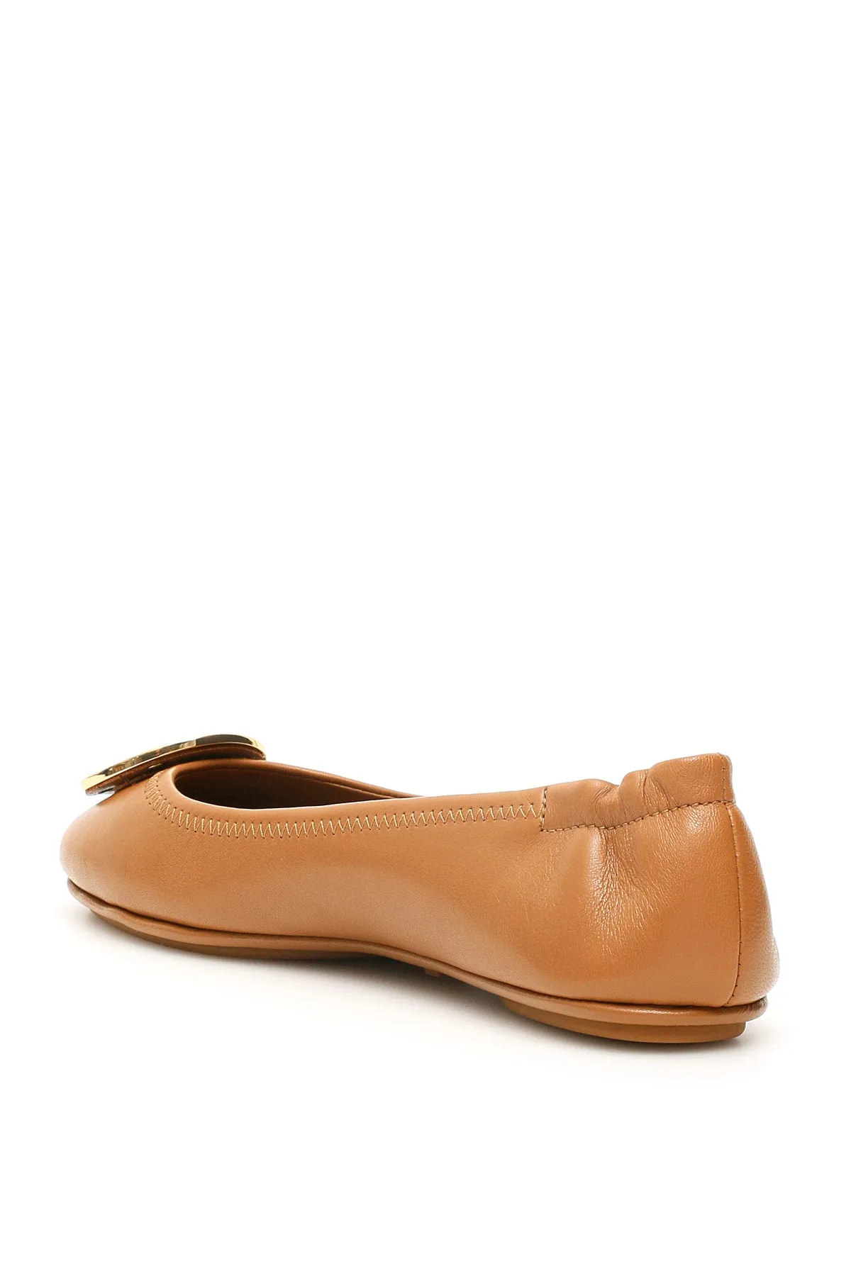 minnie travel flats 50393 ROYAL TAN / GOLD