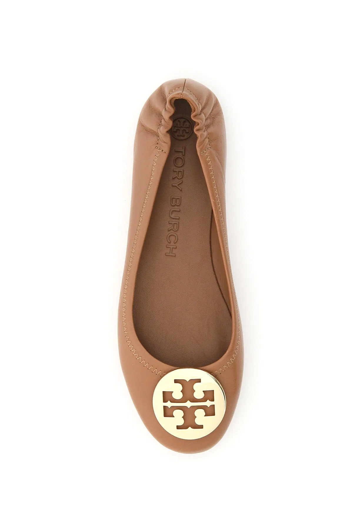 minnie travel flats 50393 ROYAL TAN / GOLD