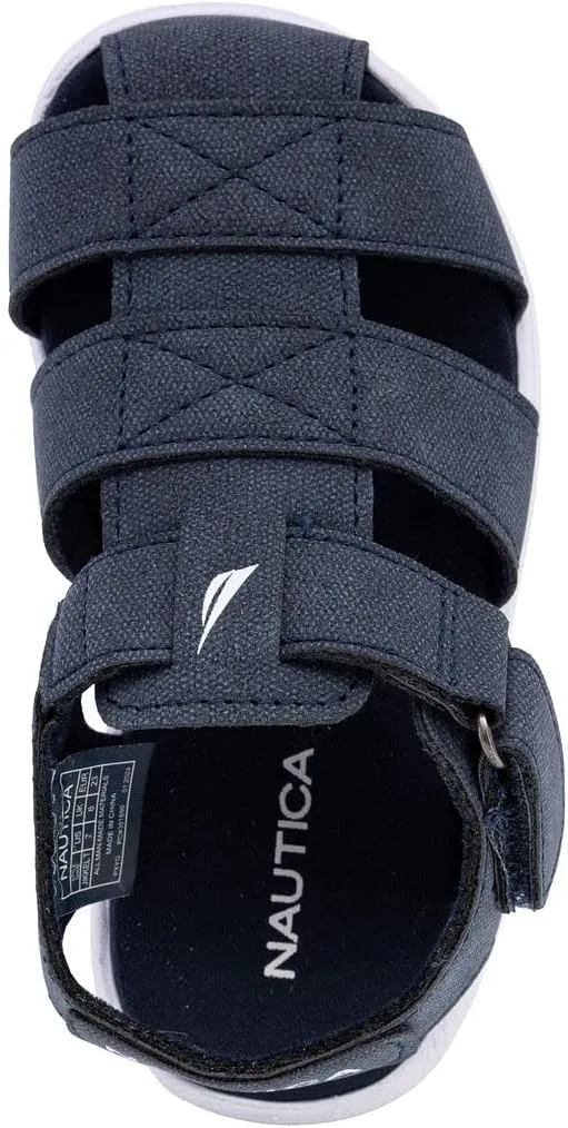 Nautica Toddler Sandals  Closed-Toe Athletic Summer Shoes for Boys & Girls with Adjustable Straps, Perfect for Active Play (Toddler & Little Kid Sizes)