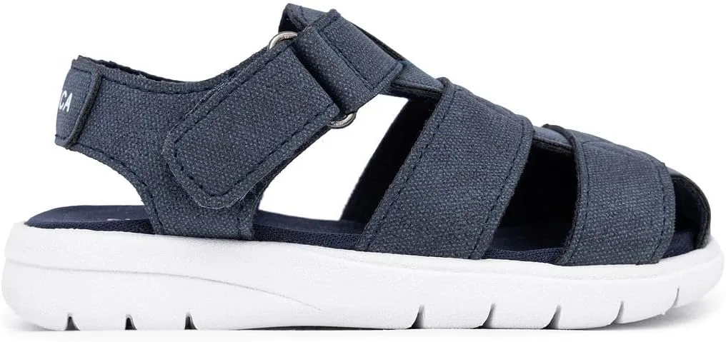 Nautica Toddler Sandals  Closed-Toe Athletic Summer Shoes for Boys & Girls with Adjustable Straps, Perfect for Active Play (Toddler & Little Kid Sizes)