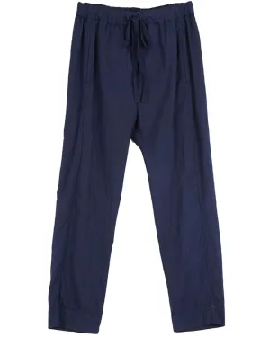 Navy Draper Pant