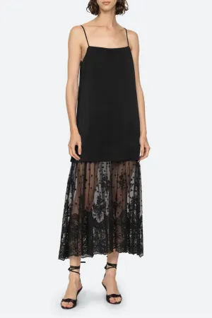 Noa Slip Dress | Black